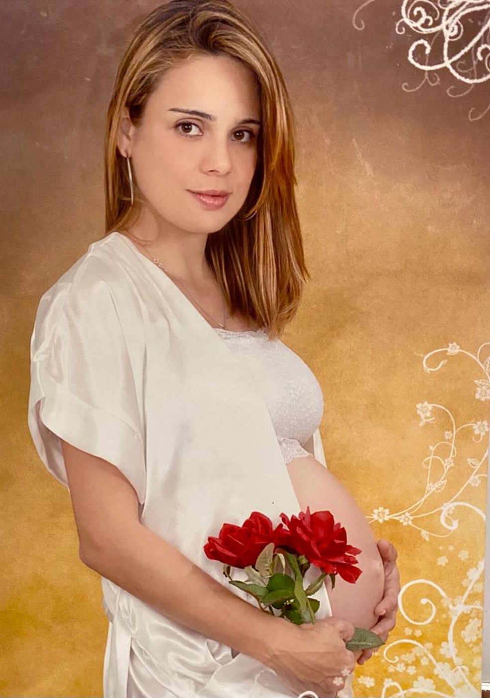 Rachel Sheherazade grávida — Foto: Arquivo pessoal