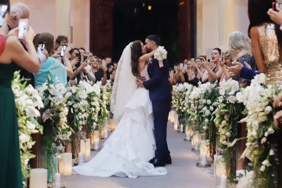 Casamento de Thaila Ayala e Renato Góes — Foto: Reprodução/Instagram