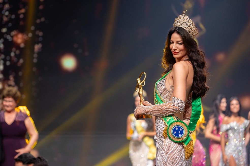 Talita Hartmann vence o Miss Grand Brasil 2024 — Foto: Fábio Nunes/Divulgação