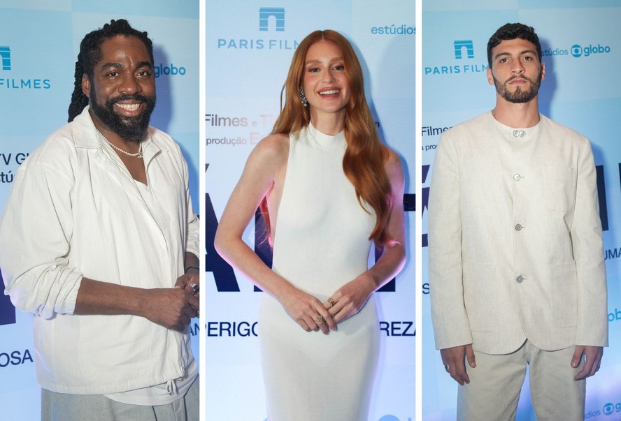 Lázaro Ramos, Marina Ruy Barbosa, Henrique Barreira