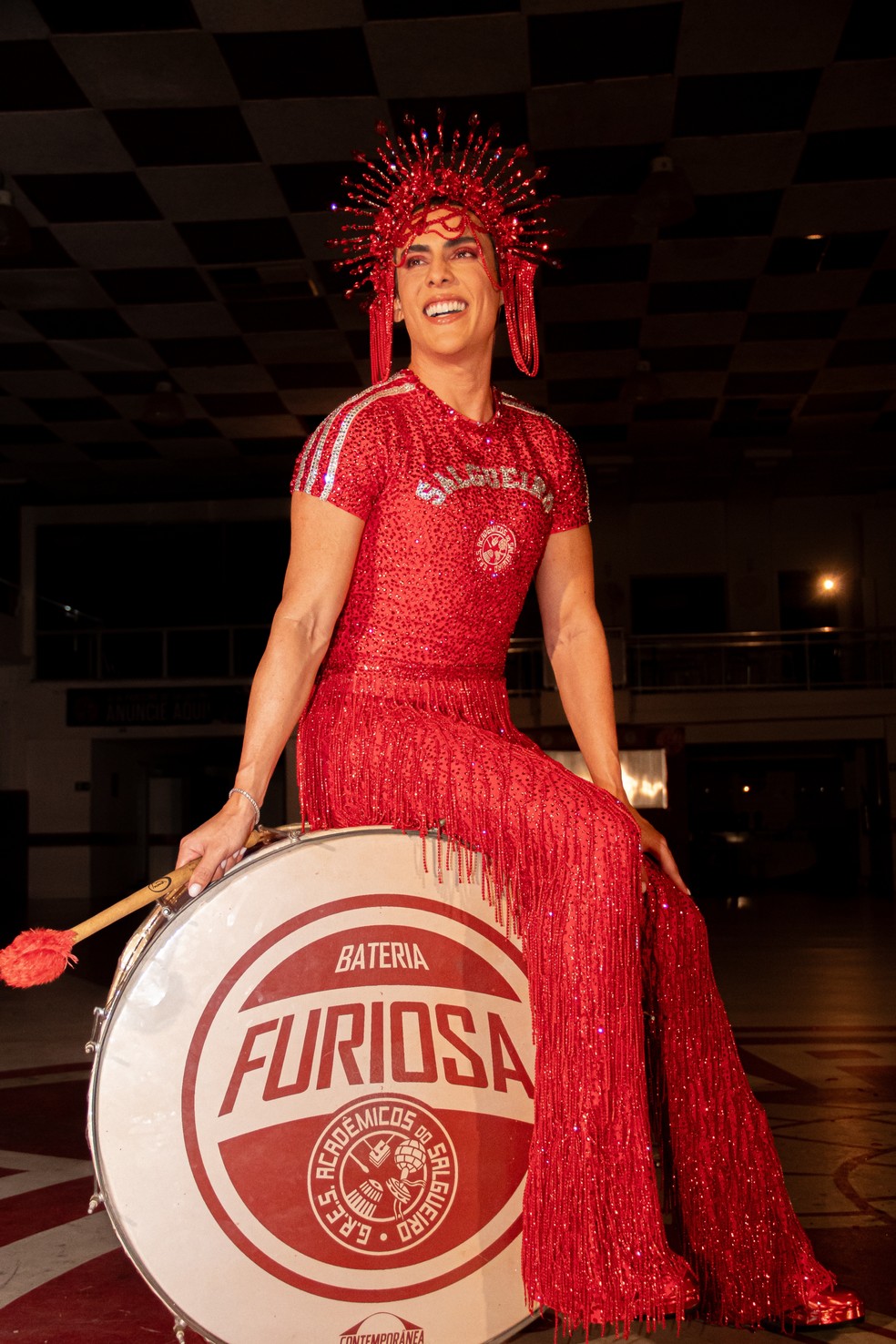 Felipe Theodoro é anunciado como muso do Salgueiro para o Carnaval 2027: 'Muito feliz e honrado' — Foto: Divulgação