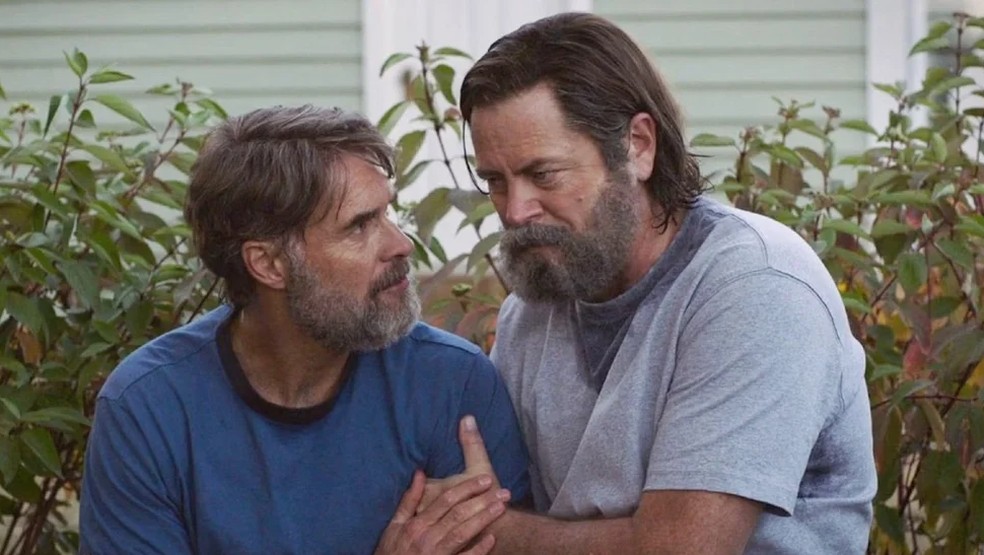 Murray Bartlett e Nick Offerman em 'The Last of Us' — Foto: Divulgação