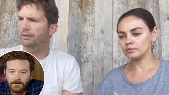 Mila Kunis e Ashton Kutcher se desculpam após apoio a Danny Masterson, condenado por estupro