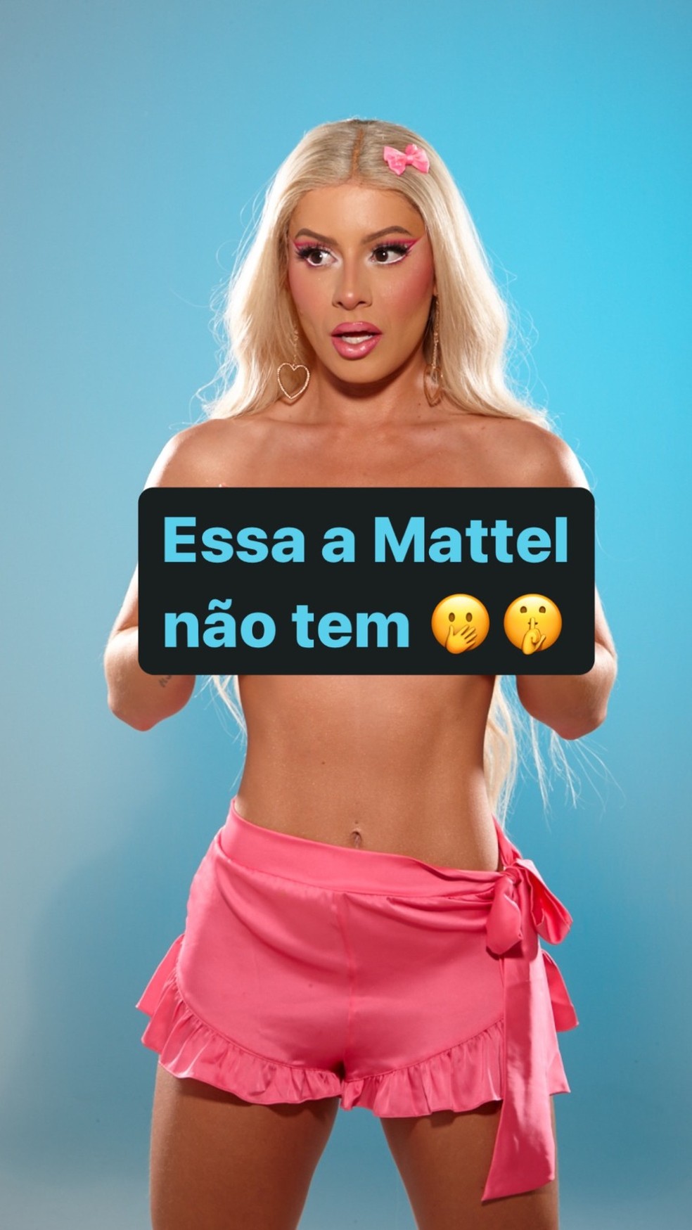 Ex-panicat Aricia Silva faz ensaio sensual para o OnlyFans vestida de  Barbie; veja