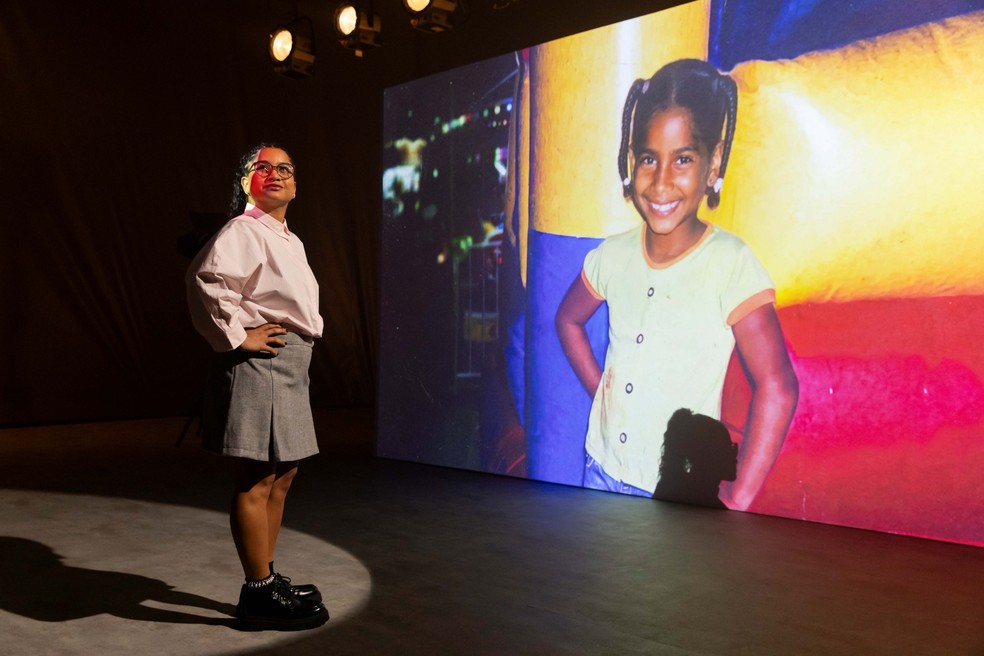 Tia Milena faz sua estreia no Criança Esperança — Foto: Globo/Léo Rosario