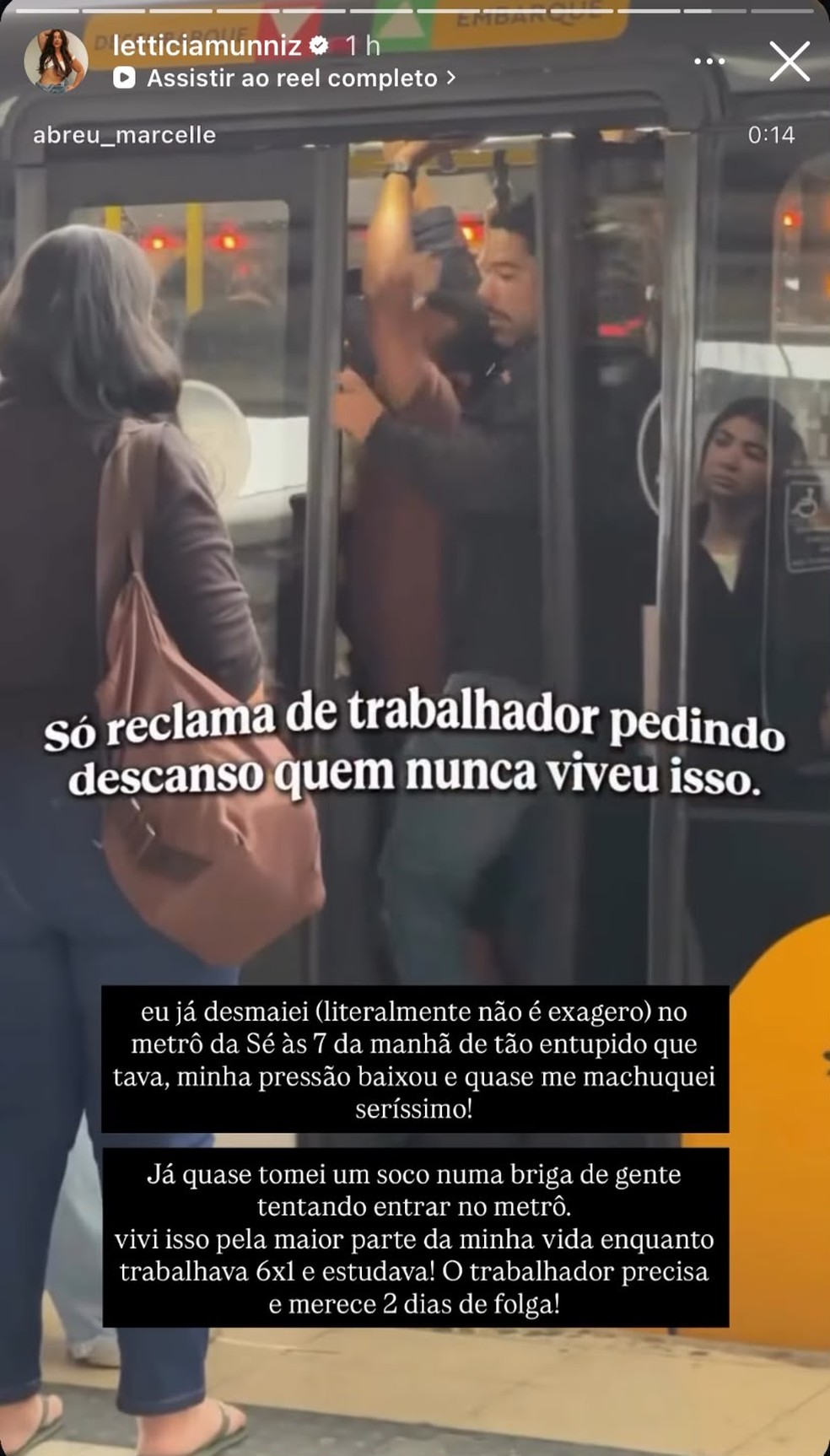 Post de Letticia Munniz — Foto: Reprodução | Instagram