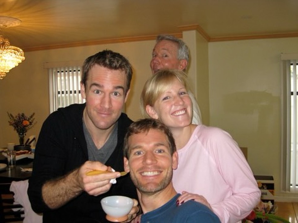 Jared Van Der Beek se despede do irmão, James Van Der Beek — Foto: Reprodução/Instagram