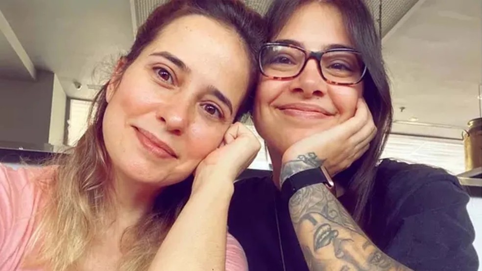 Palomma Duarte e a filha mais velha, Maria Luiza — Foto: Reprodução/Instagram