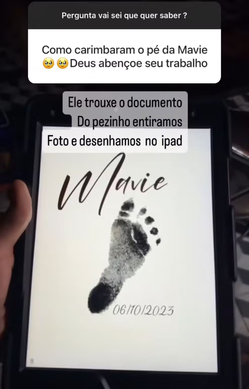 Neymar faz tatuagem para homenagear a filha — Foto: Reprodução/Instagram