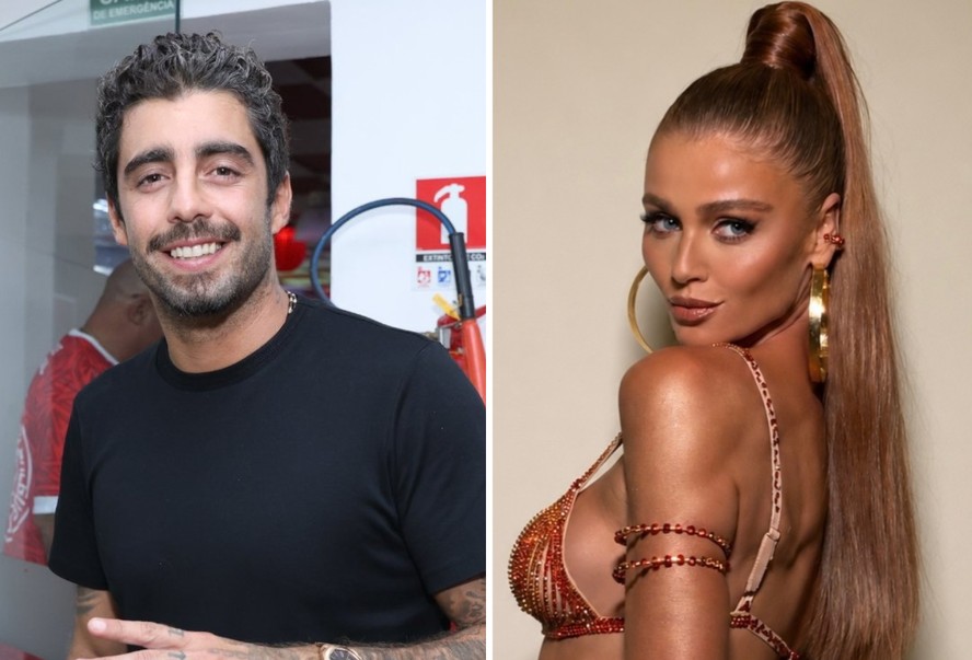 Pedro Scooby prestigia a ex-mulher Cintia Dicker no Salgueiro após negar novo affair; FOTOS