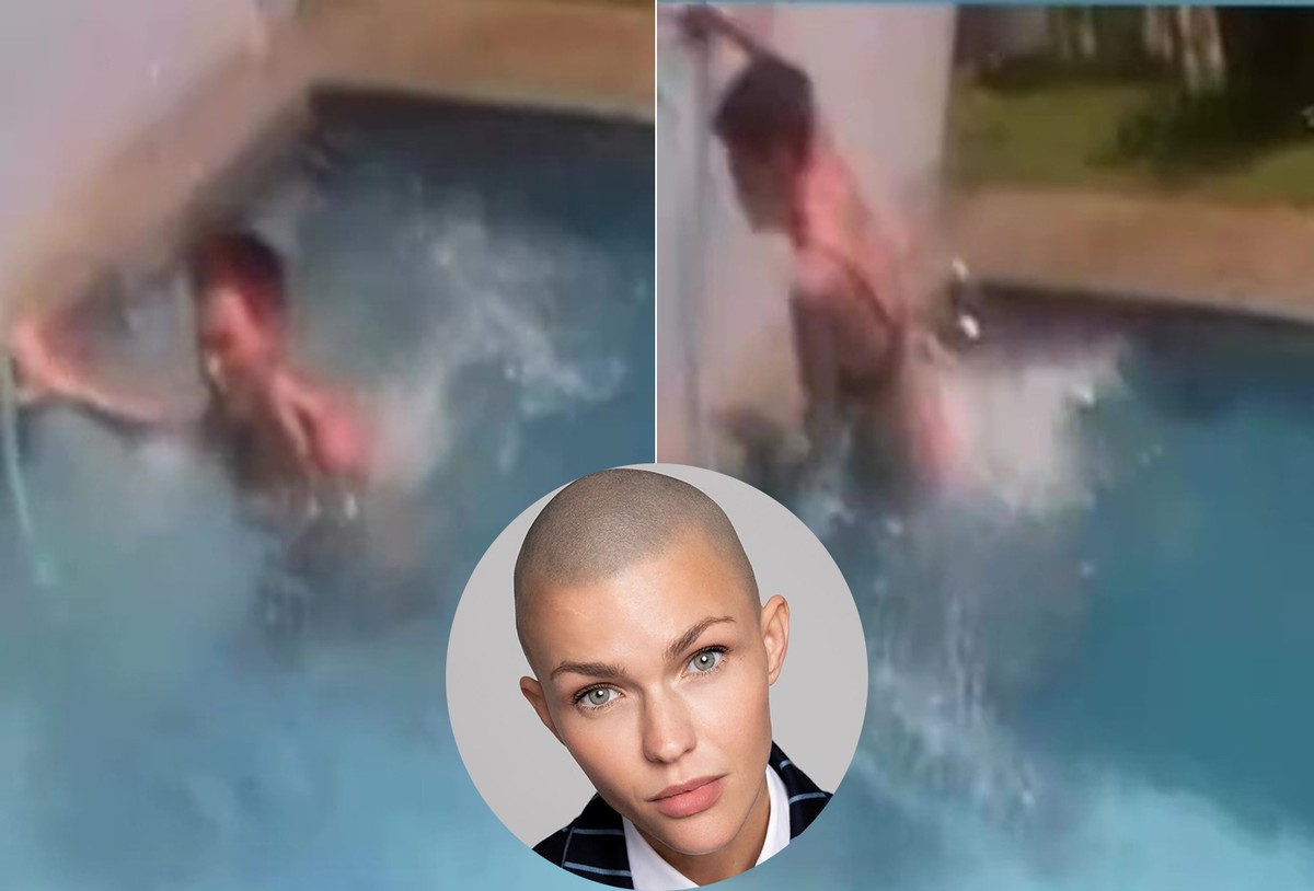 Ruby Rose quebra costelas ao sofrer acidente em piscina; vídeo