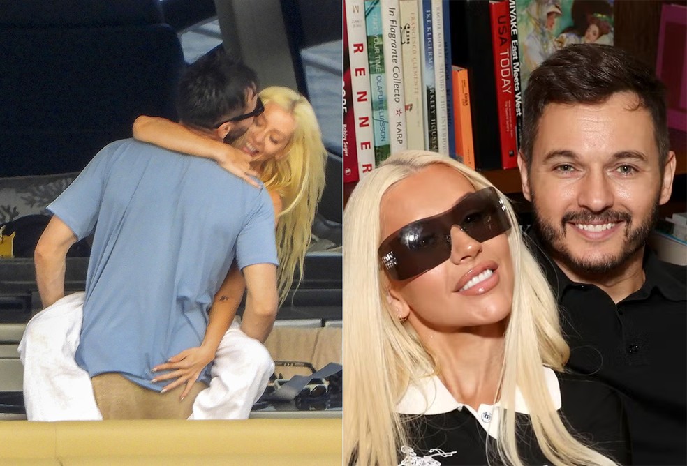 Christina Aguilera e Matthew Rutler — Foto: The Grosby Group e Getty Images