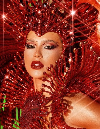 Virginia Fonseca pronta para desfile — Foto: Reprodução/Instagram