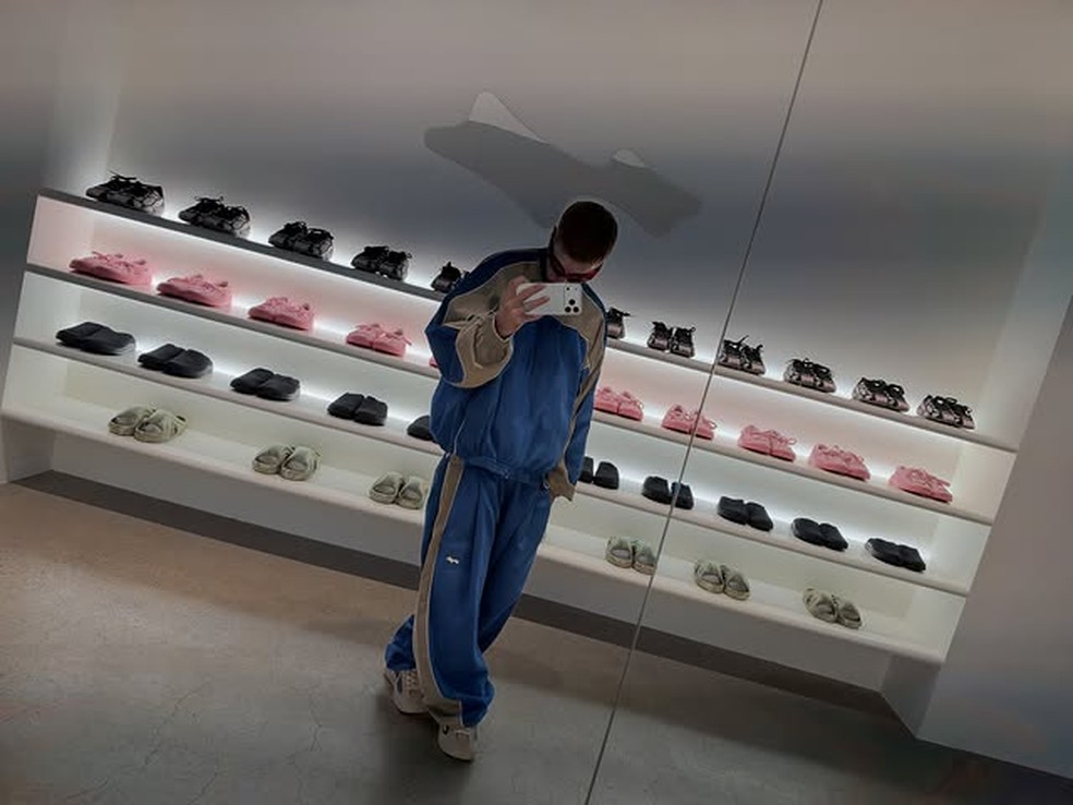 Justin Bieber durante viagem à Coreia do Sul — Foto: Reprodução/Instagram