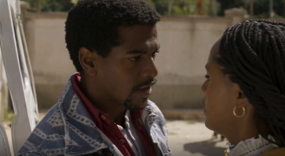 Tonho e Alika em 'A Nobreza do Amor' — Foto: TV Globo