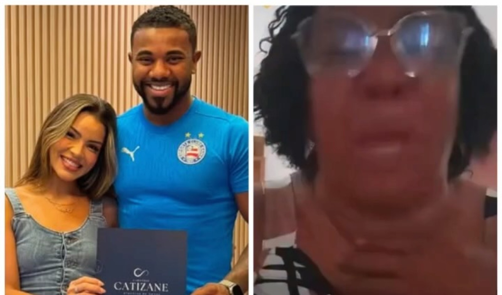 Mãe de Davi Brito chora em live após saber de casamento do filho por rede social: 'Me machucou'