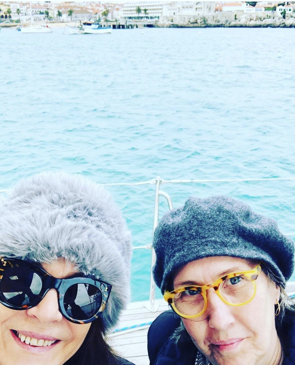 Eugénia Melo e Castro e Mônica Figueiredo — Foto: Reprodução: Instagram