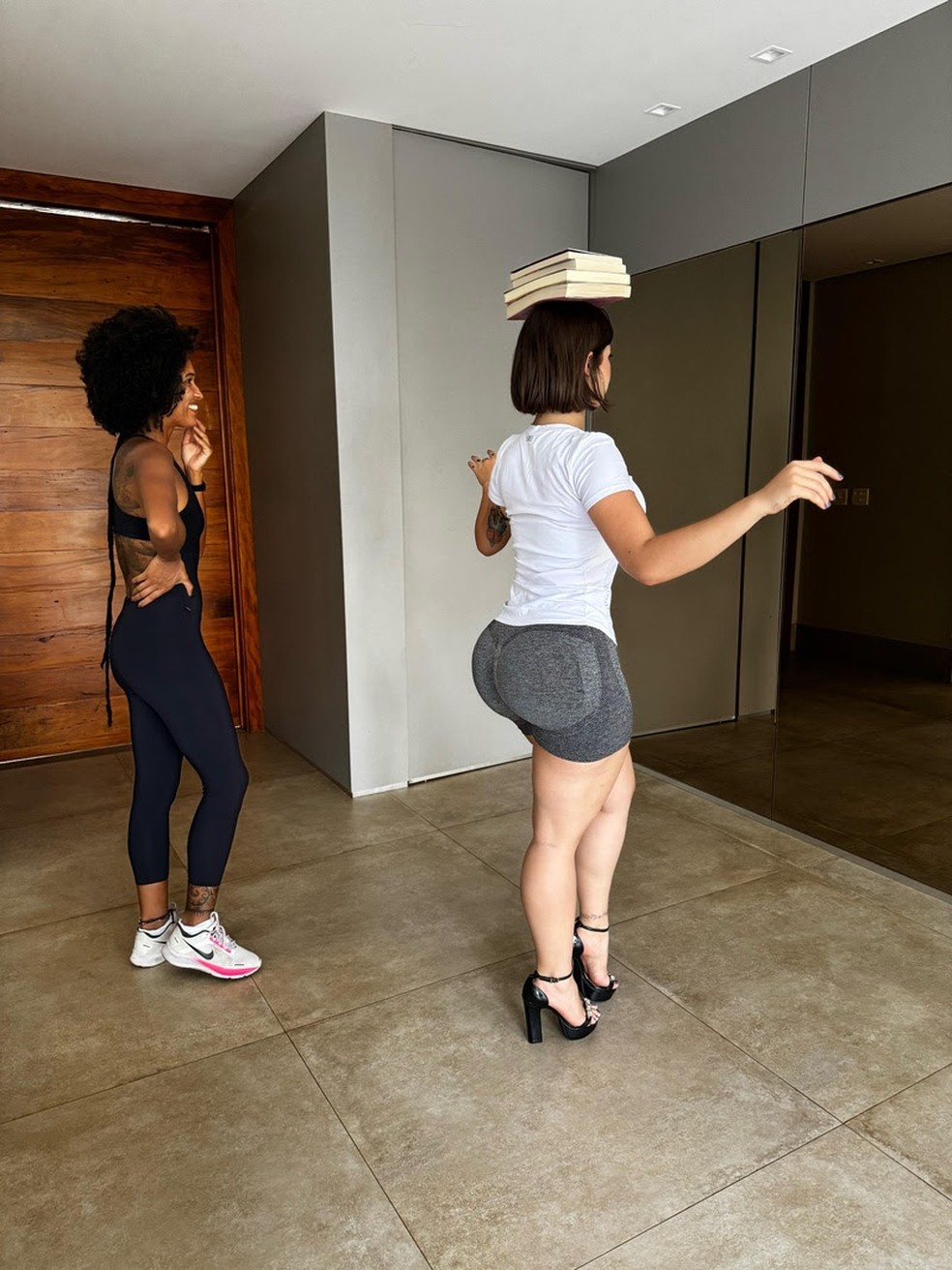 Musa do Carnaval 2024, Kerolay Chaves faz aulas de samba equilibrando