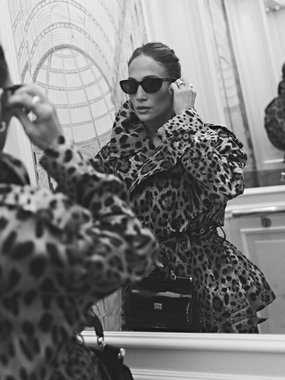 Jennifer Lopez em Milão — Foto: Reprodução/Instagram