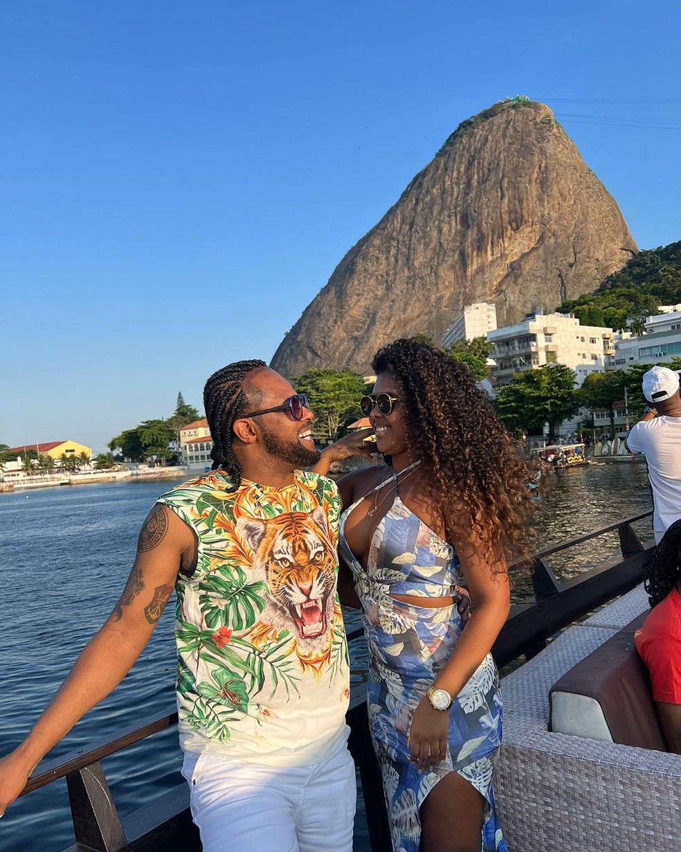 Xande de Pilares e Thay Pereira — Foto: Reprodução / Instagram