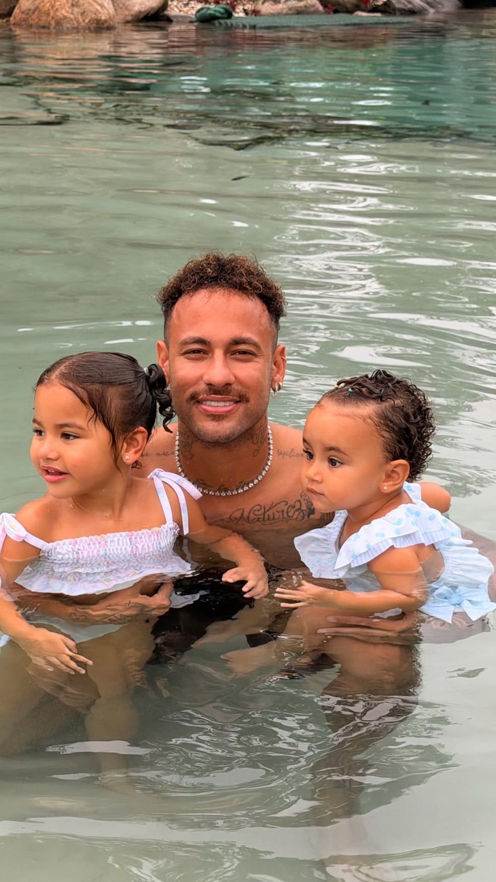 Neymar curte Dia das Crianças com a família em mansão de Mangaratiba — Foto: Reprodução/Instagram