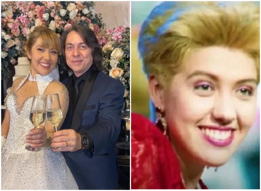 Mariane Dombrova se casa com Eudes Freitas