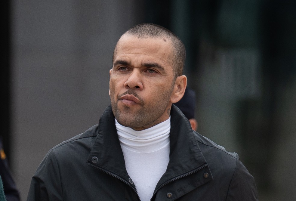 Daniel Alves deixa prisão na Espanha e vai recorrer em liberdade de condenação por estupro — Foto: Getty Images