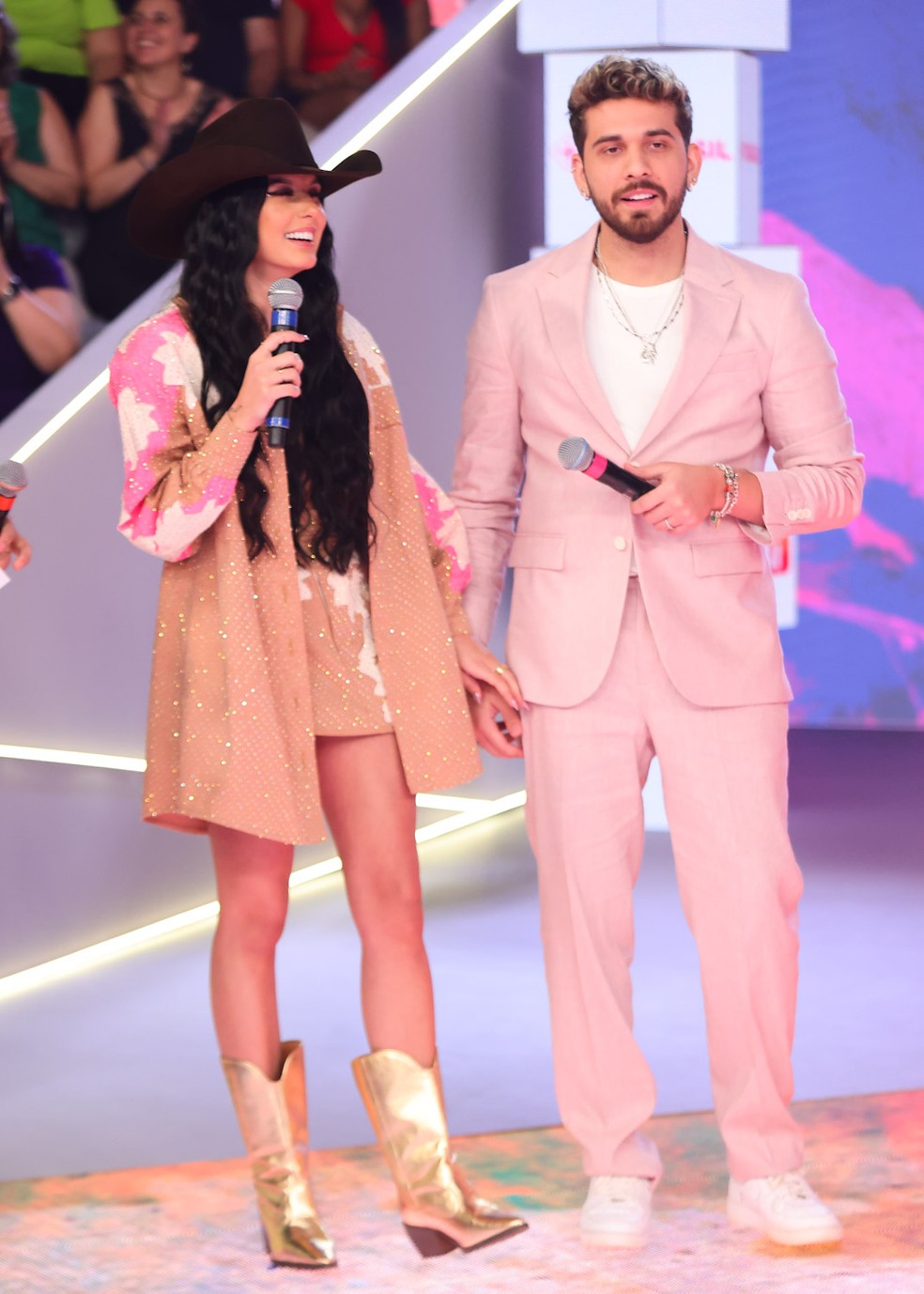 Ana Castela e Gustavo Mioto &mdash; Foto: Brazilnews