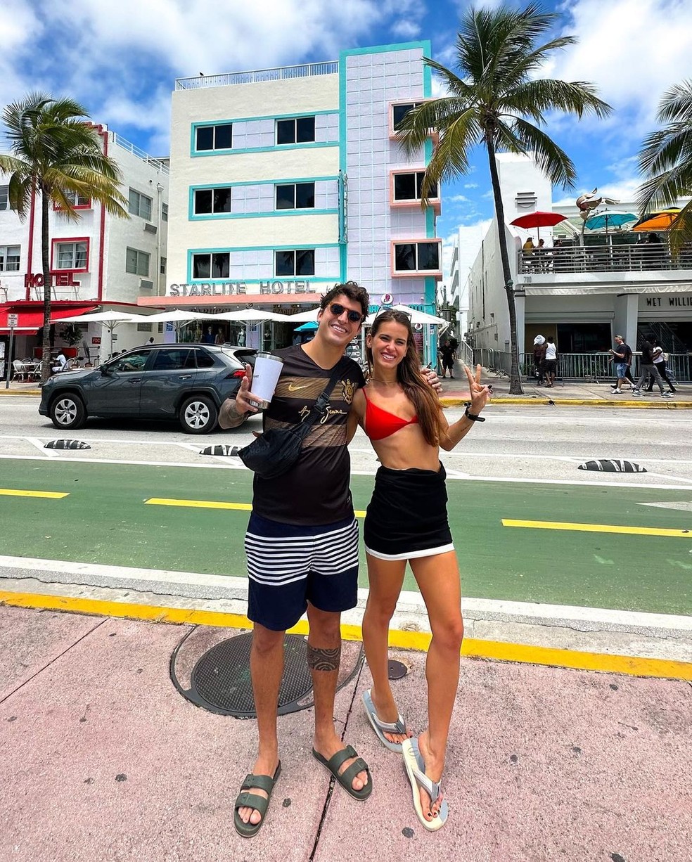 Felipe Prior e Jéssica Castro — Foto: Reprodução/Instagram