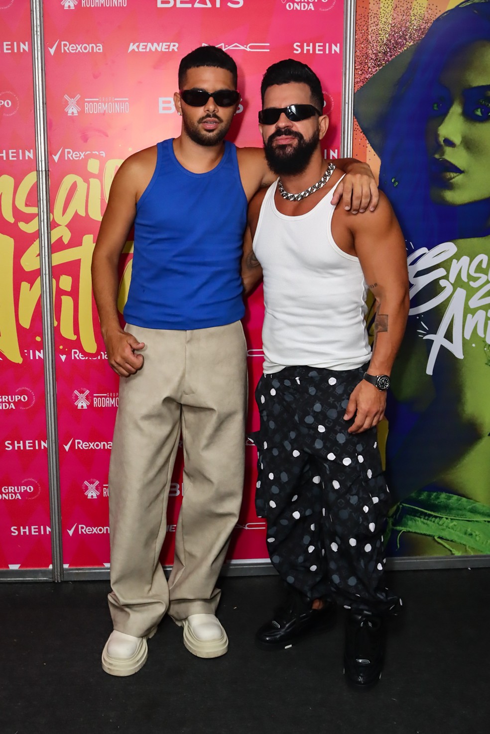 Pedro Sampaio e DJ Dennis — Foto: Victor Chapetta / Agnews