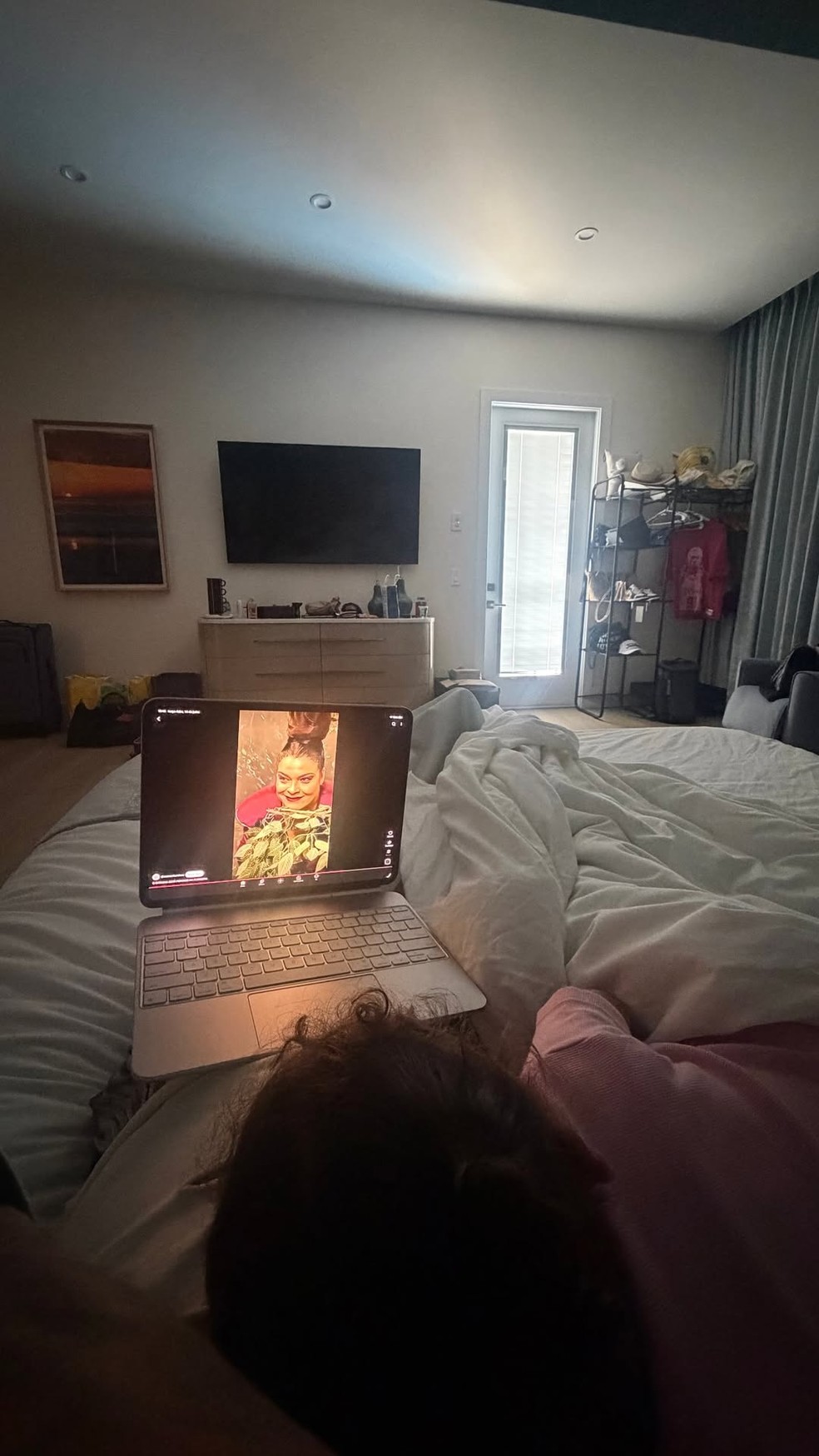 Neymar curte momento com a filha — Foto: Reprodução/Instagram