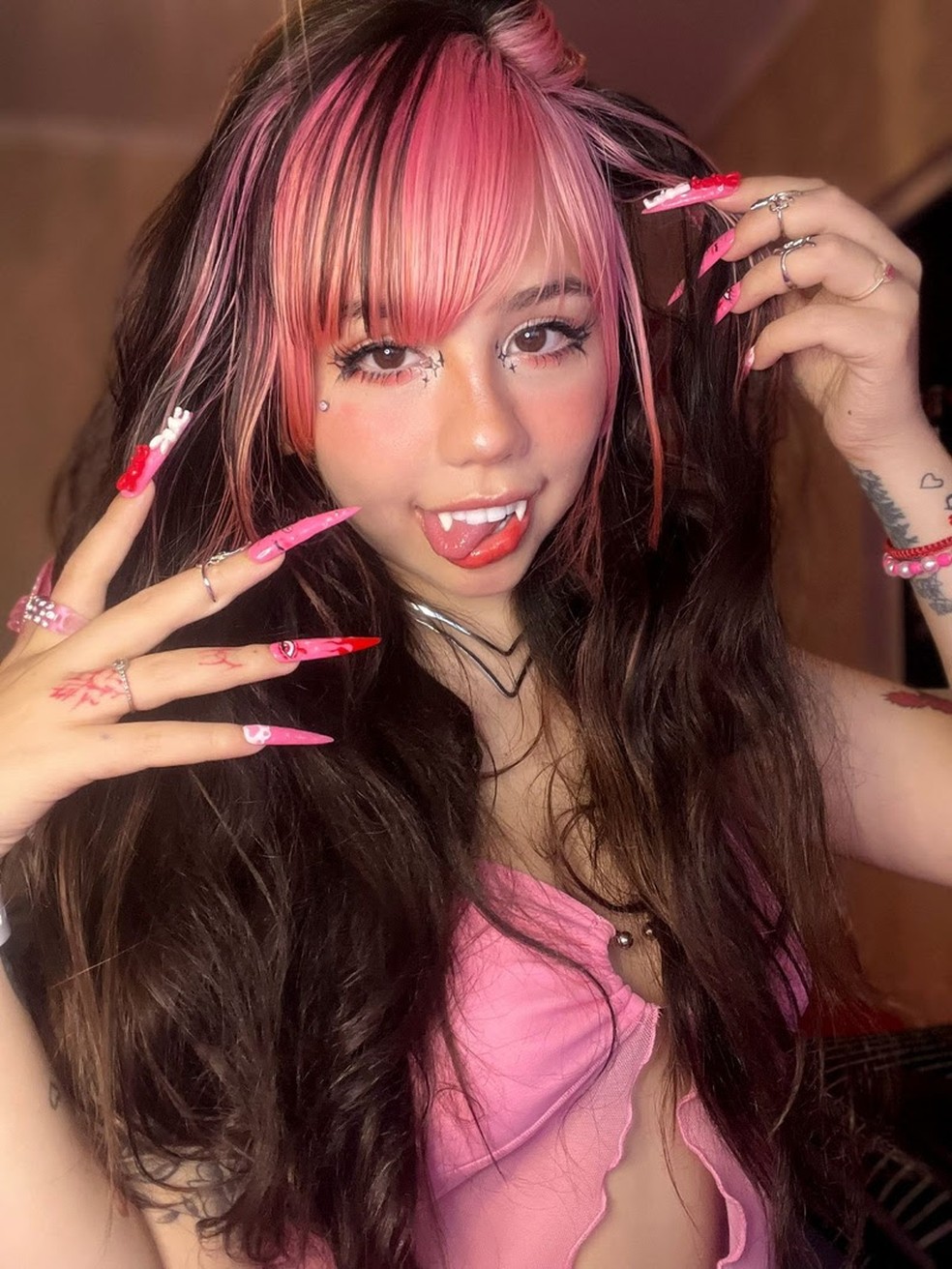 A cosplayer Kine-chan, candidada ao Miss Bumbum 2023 — Foto: CO Assessoria