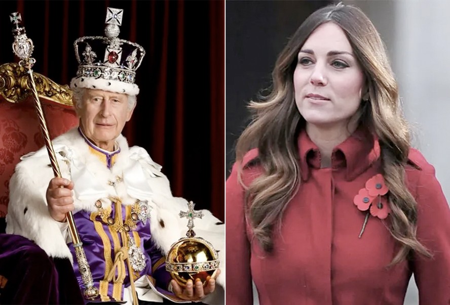 Rei Charles e Kate Middleton foram submetidos a cirurgias