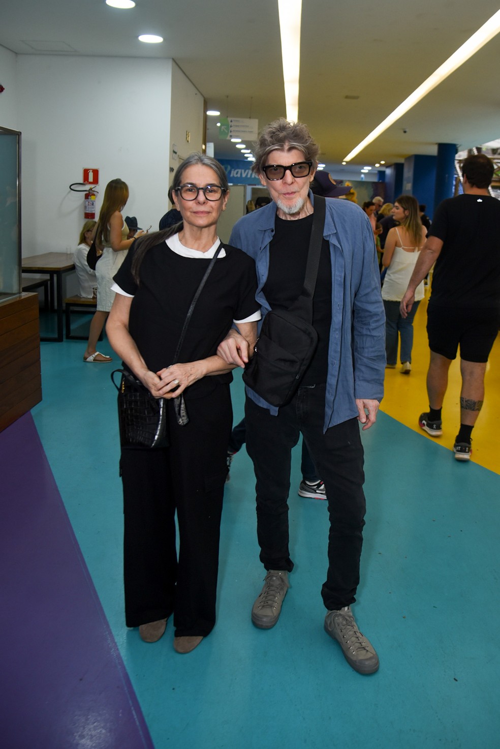 Branco Mello e esposa — Foto: Andy Santana / Brazil News