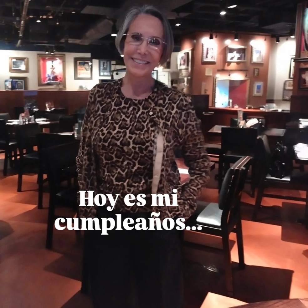 Florinda Meza, a eterna Dona Florinda de 'Chaves', completa 77 anos e cita o Brasil em seu bordão — Foto: Reprodução/Instagram