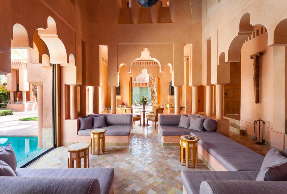 Amanjena, em Marrakech — Foto: Divulgação