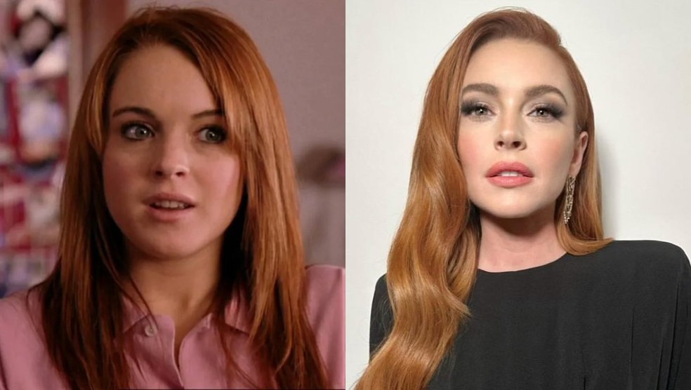 Lindsay Lohan — Foto: Divulgação e Reprodução/Instagram