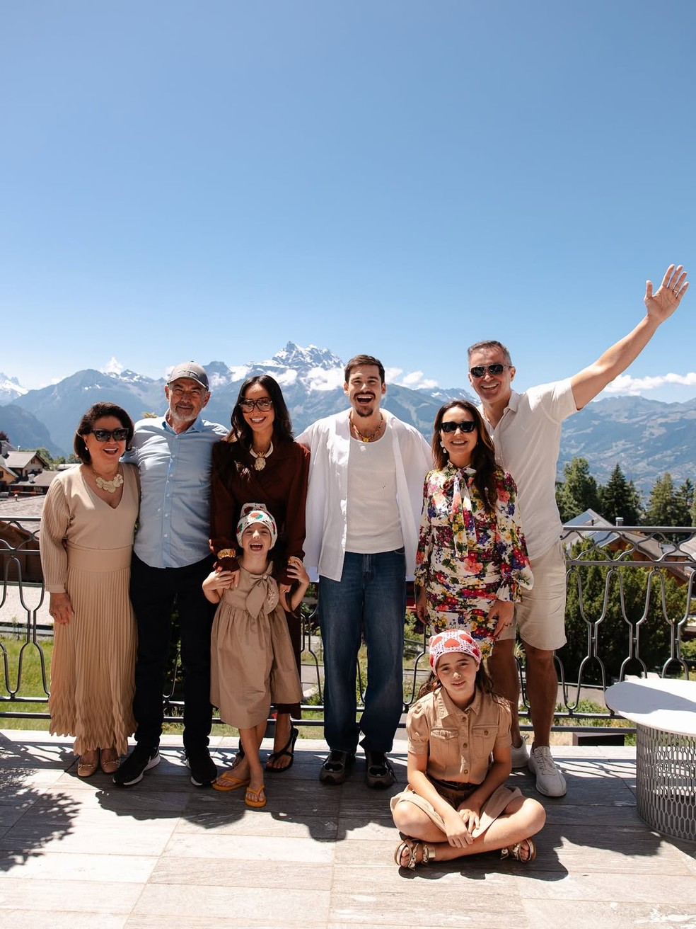 Sabrina Sato compartilha fotos de viagem em família — Foto: Repodução/Instagram