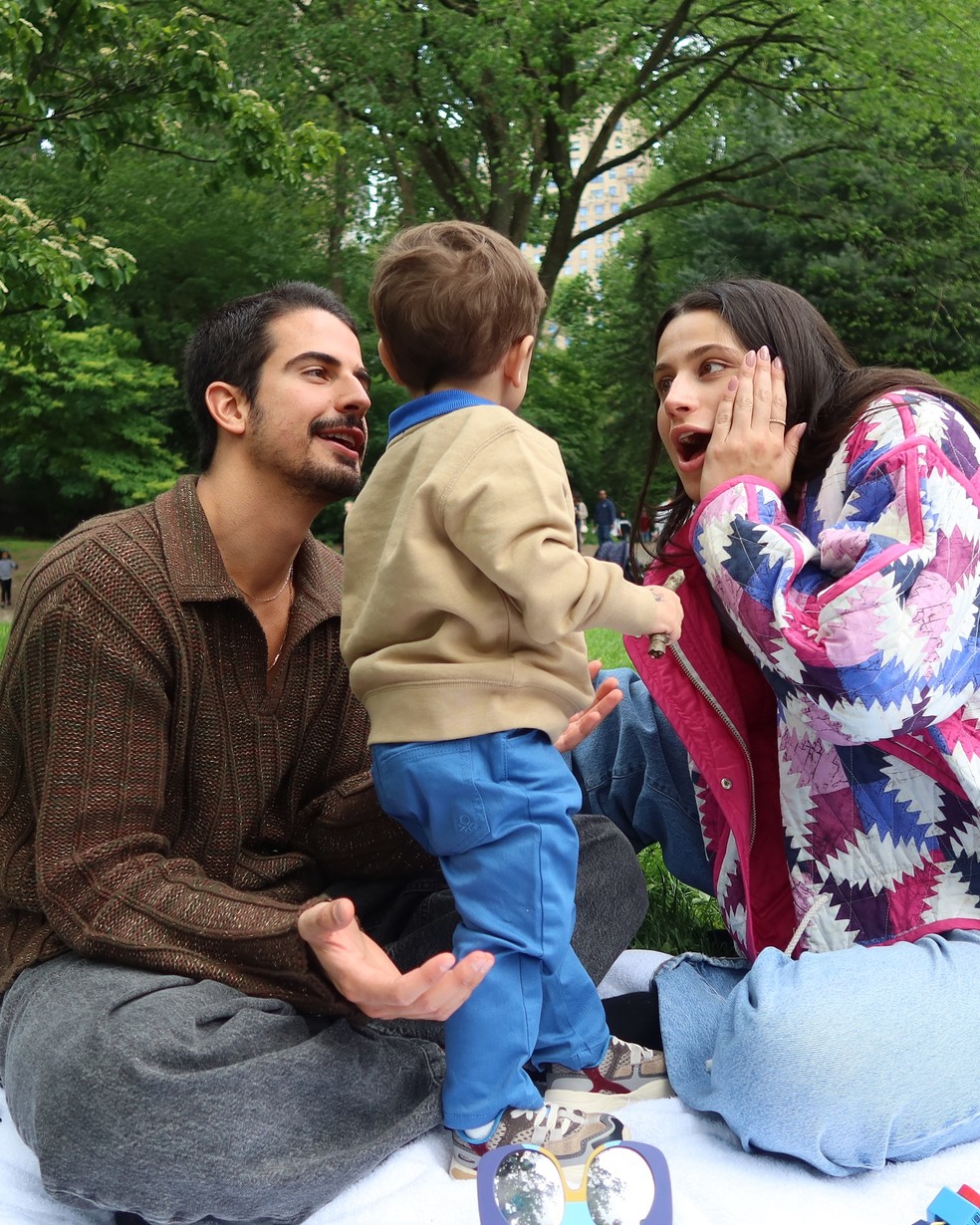 Enzo Celulari, Luca e Sophia Raia, filhos da Claudia Raia — Foto: Reprodução/ Instagram