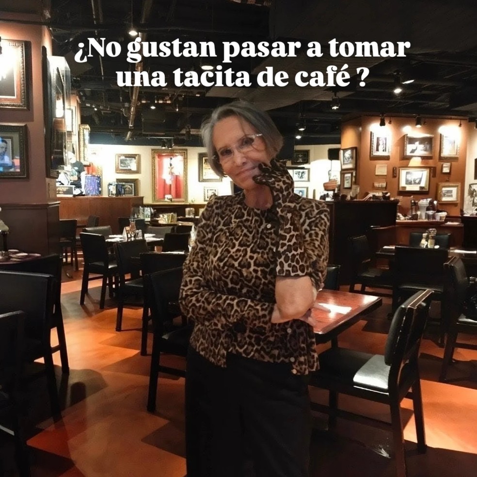 Florinda Meza, a eterna Dona Florinda de 'Chaves', completa 77 anos e cita o Brasil em seu bordão — Foto: Reprodução/Instagram