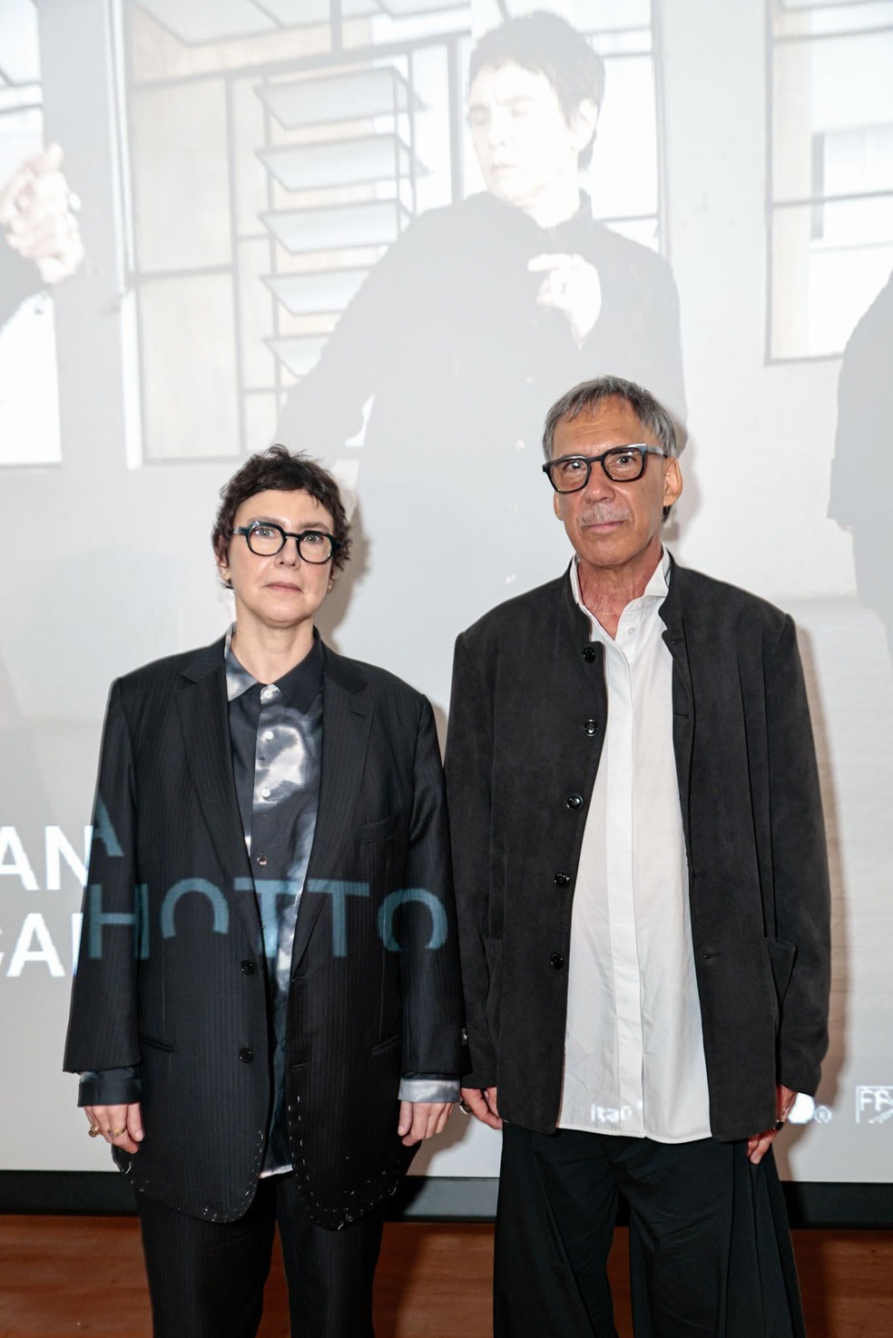 Adriana Calcanhotto e Arnaldo Antunes anunciam álbum e turnê — Foto: Van Campos/ AgNews
