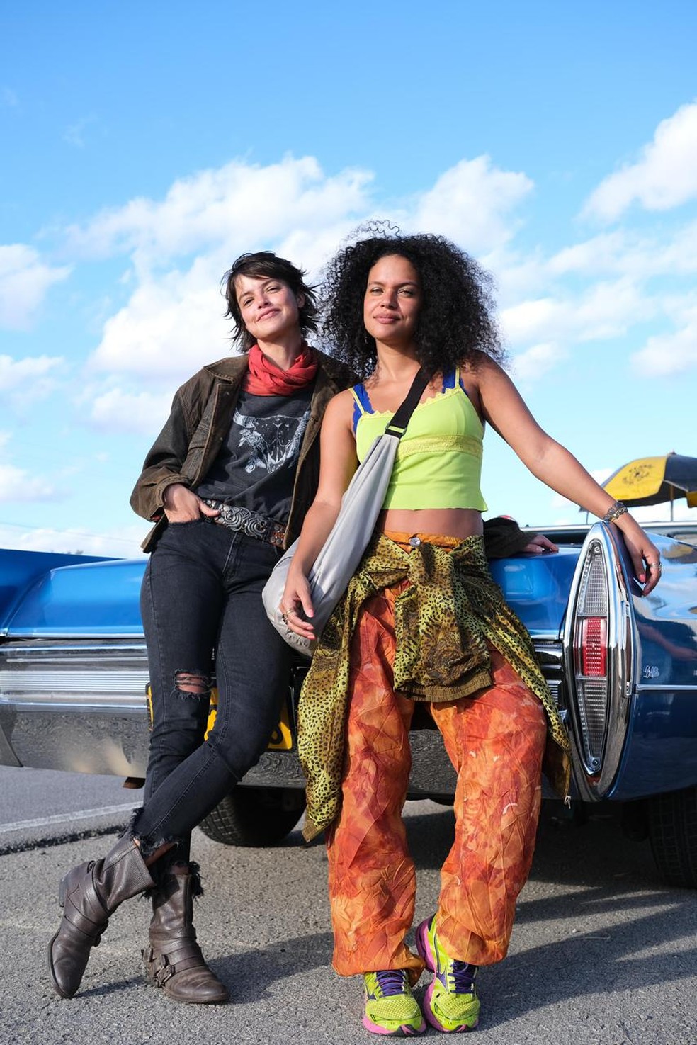 Agatha Moreira e Uiliana Lima estão em 'Tempo à Faca' — Foto: Divulgação