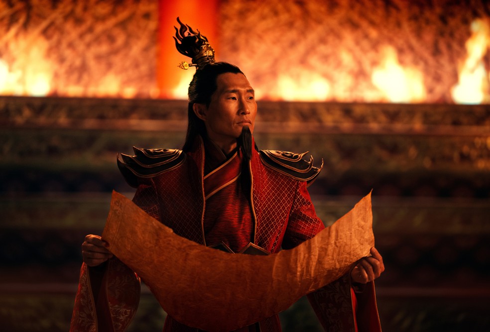 Daniel Dae Kim em 'Avatar: O Último Mestre do Ar' — Foto: Divulgação / Netflix