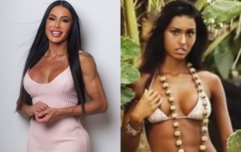 Gracyanne Barbosa compartilha fotos da adolescência e chama atenção ...