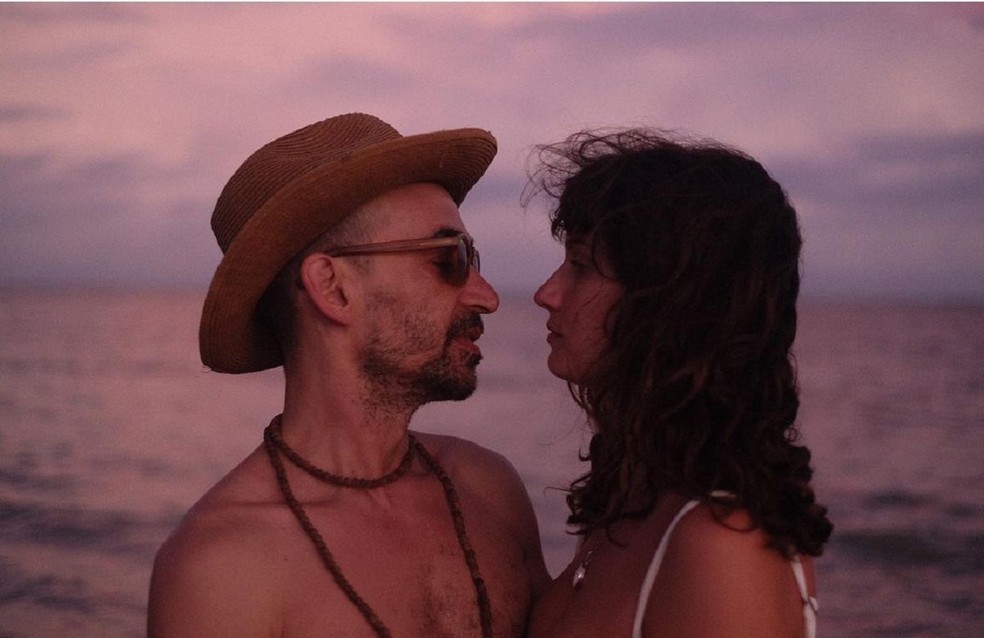 Julio Andrade e a mulher, Ellen Clarice — Foto: Reprodução/Instagram