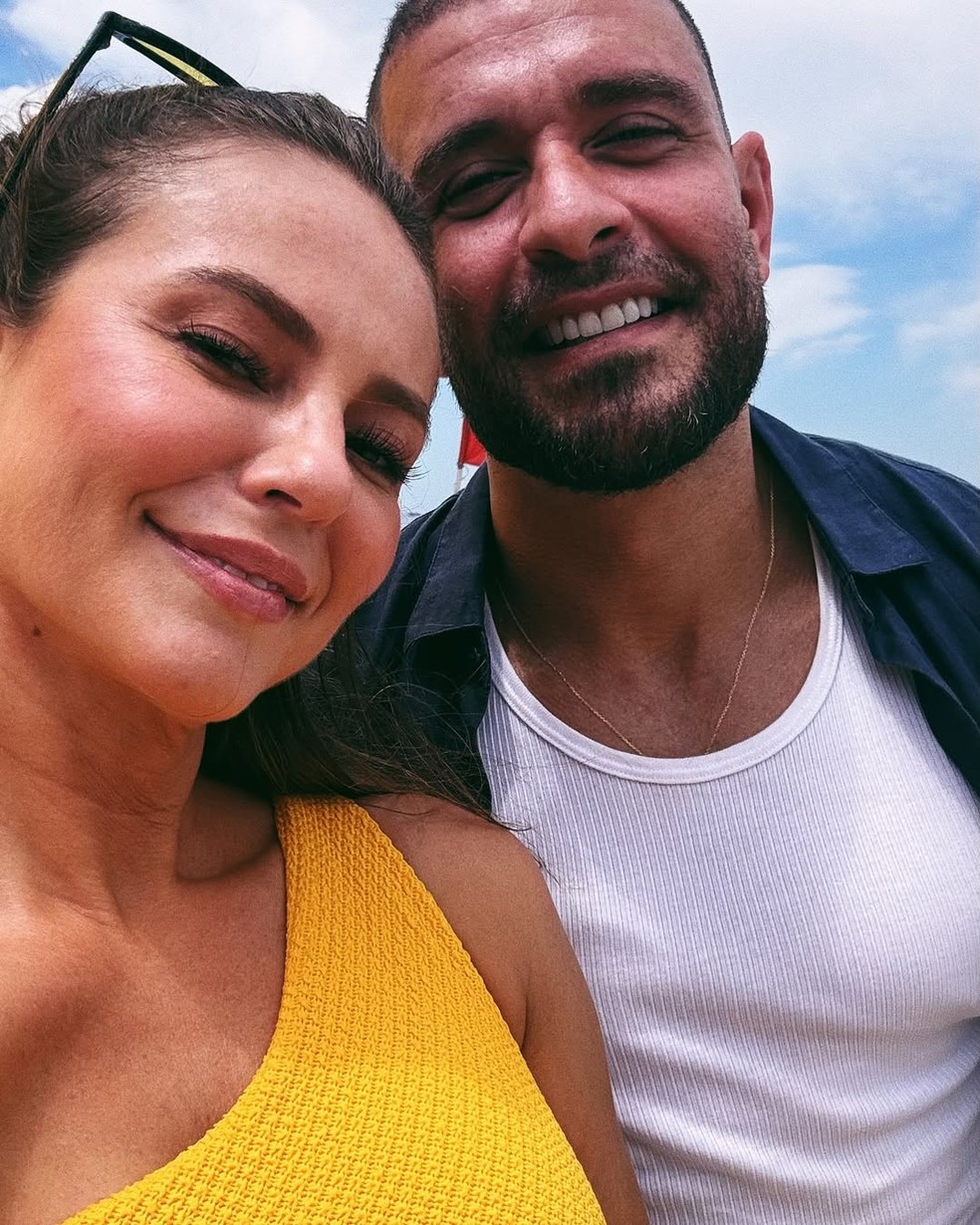 Paolla Oliveira e Diogo Nogueira — Foto: Reprodução Instagram