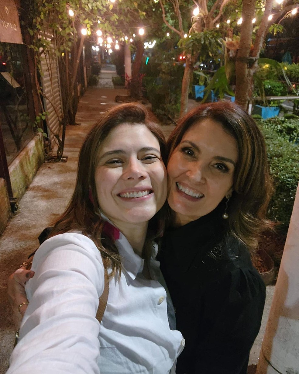 Fátima Bernardes e Michelle Loreto — Foto: Reprodução / Instagram