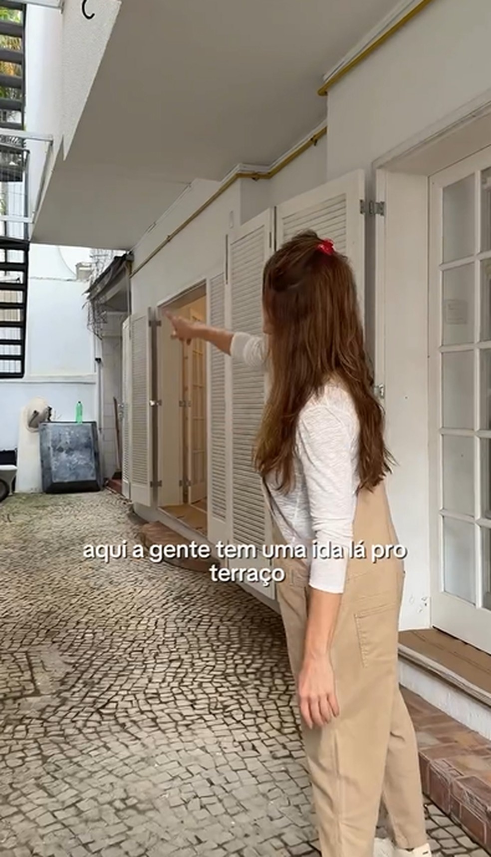 Letícia Spiller começou obras em nova casa — Foto: Reprodução/Instagram