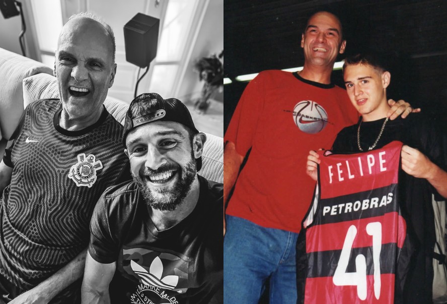 Felipe, filho de Oscar Schmidt, lamenta morte do pai