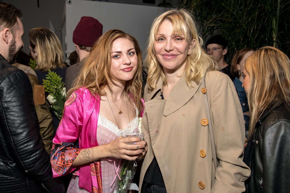 Frances Bean e Courtney Love — Foto: Getty Images